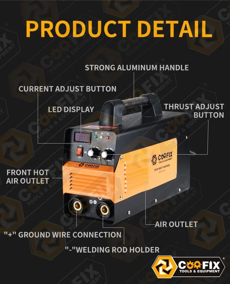 COOFIX Hot-selling Product Manual Arc Welding Machine,Inverter Welding Machine 250A 300A 180A 160A