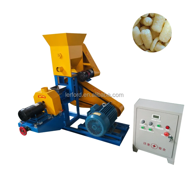 Small Business Snack Food Chips Puff Extruder Machine