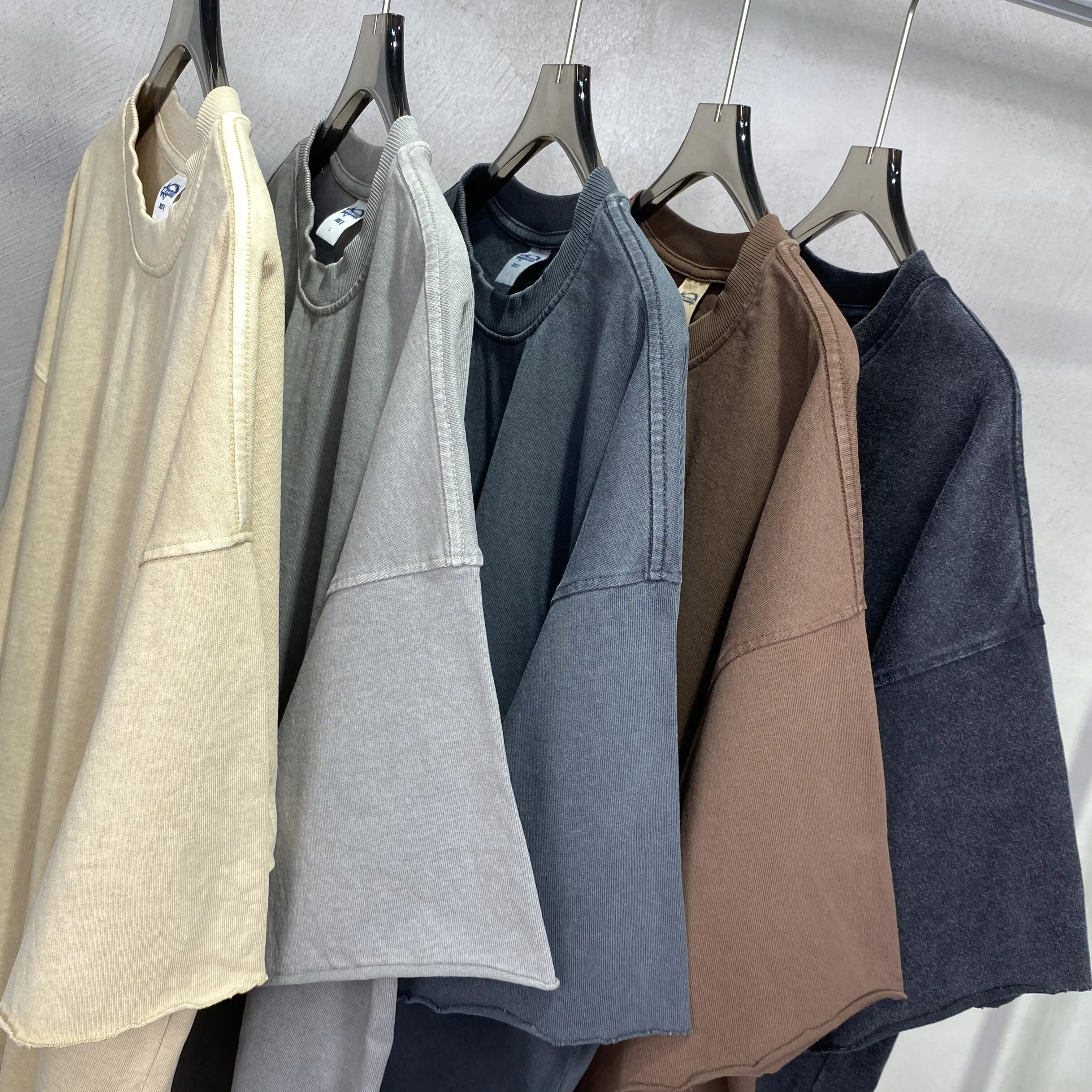 Customizable Pure Color Shirt - Your Perfect Choice for Spring and Summer!