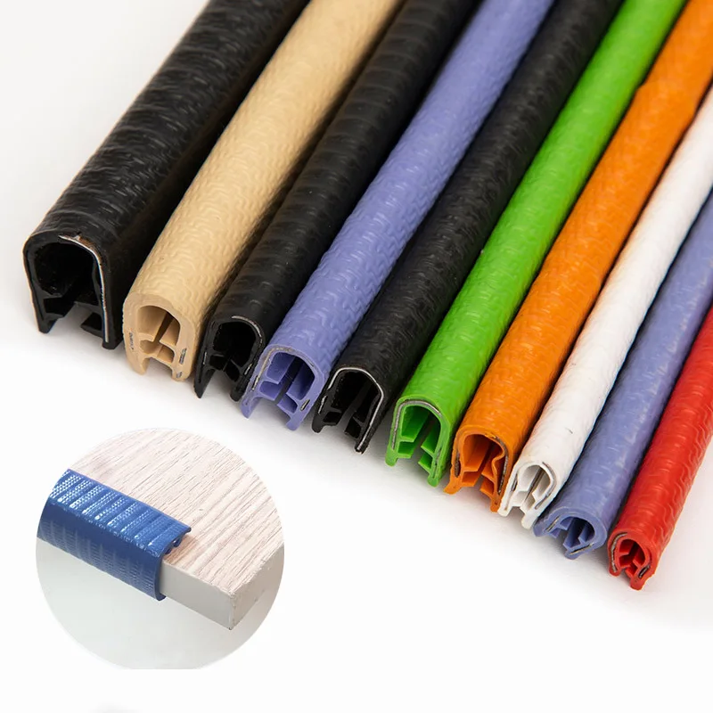 Lower Price EPDM/PVC Seal Strip Plastic Edge Trim U Shape red Large fit Edge Protector for Cars, Boats, Machinery, table