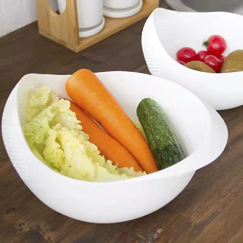 Rice Washing Filter Strainer Basket Colander Sieve Fruit Vegetable Bowl Drainer Cleaning Tools Kitchen Kit Gadgets Accessories