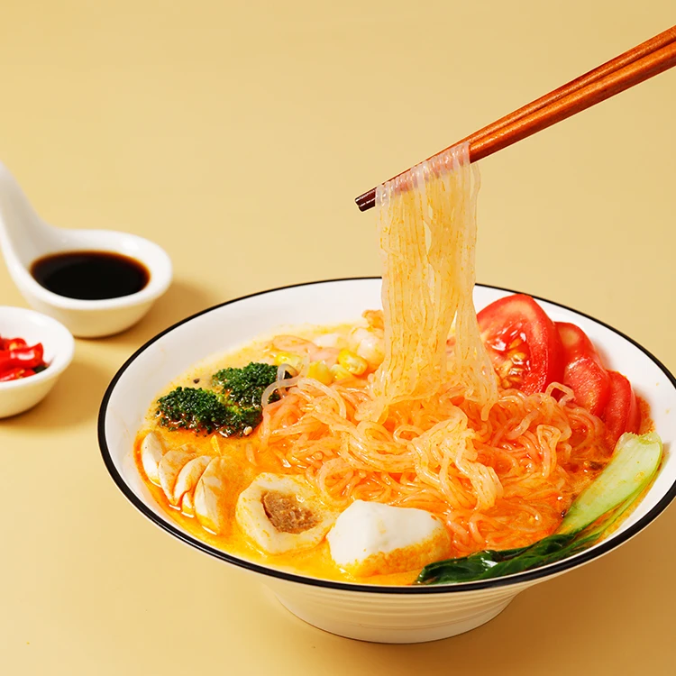 Chinese snack food Konjac noodle instant Food Beverage organic snack