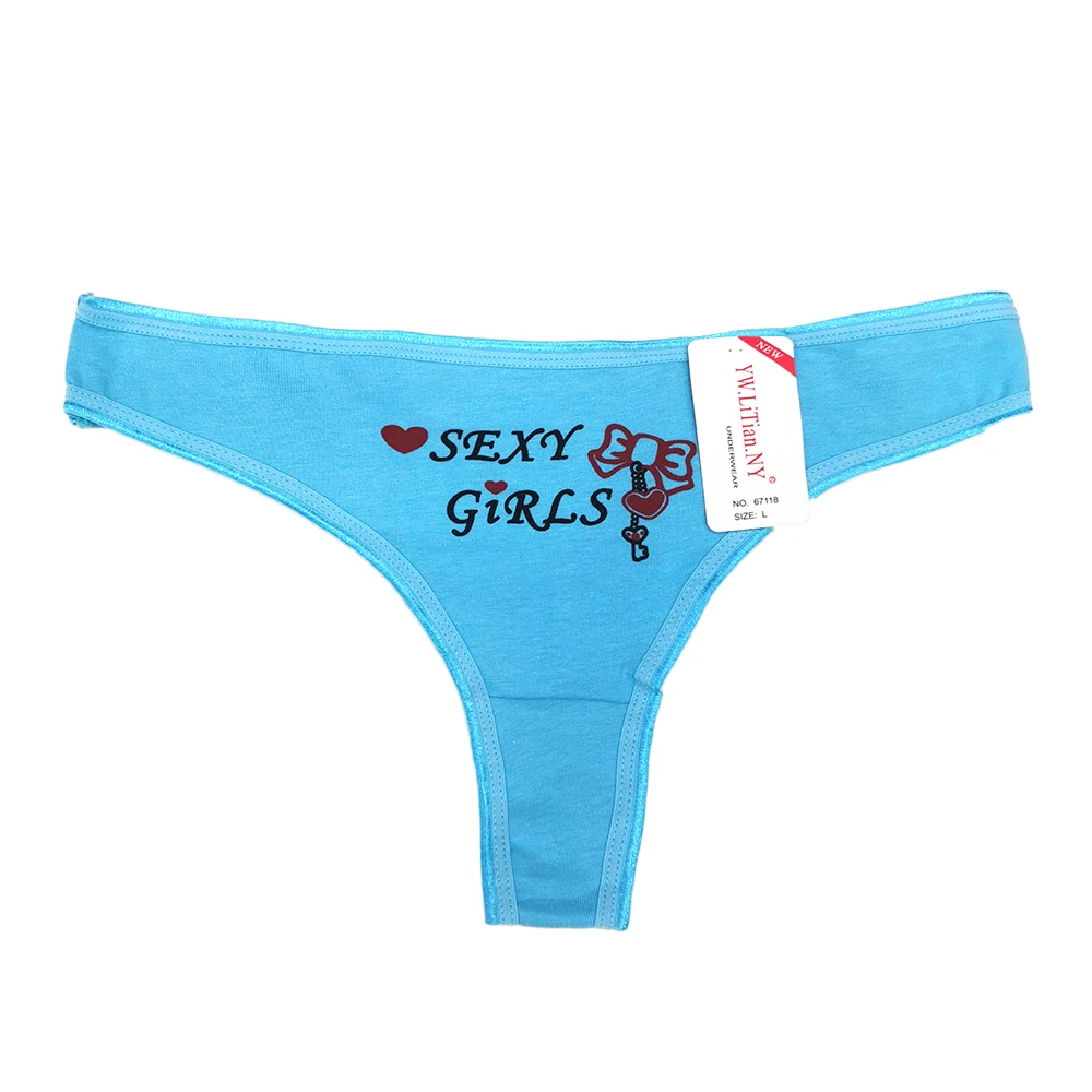 Fast delivery stock selling fashion cotton print mature women panties sexy g string,panties sexy g-string