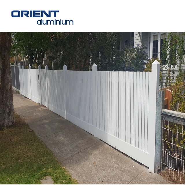 Wholesale  decorative garden  yard house fence privacy cheap wpc composite small metal board