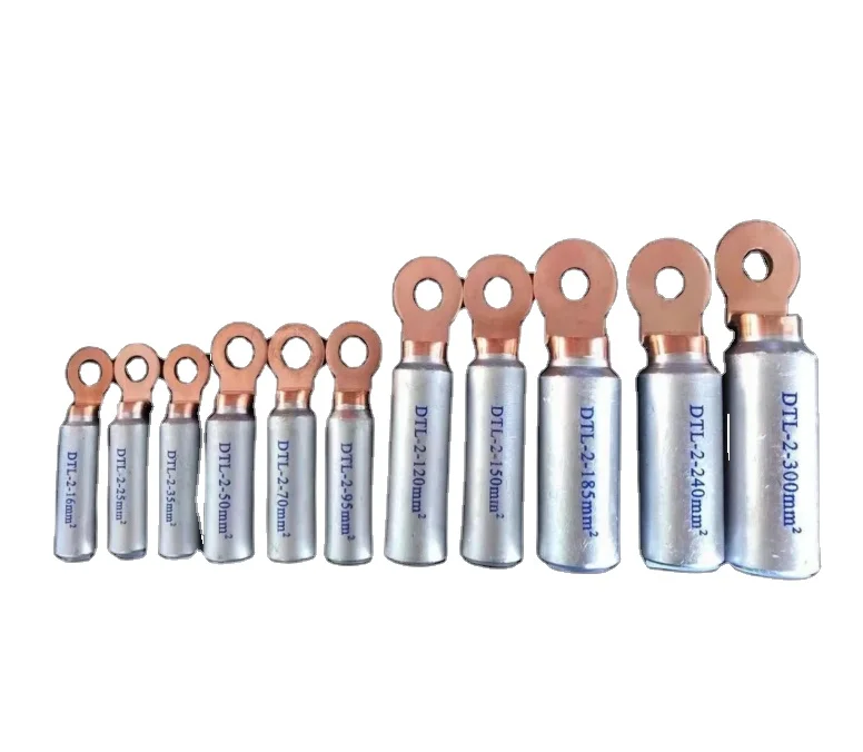 Copper Bimetal Friction Welding Crimp Terminal Wire Connector Cable Lugs
