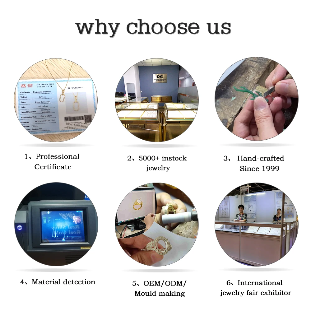 Customize Cute Solid 14k/18k Real Gold Accessory for Necklace DIY Gold Accessory Fine Jewelry Jewelry Findings & Components