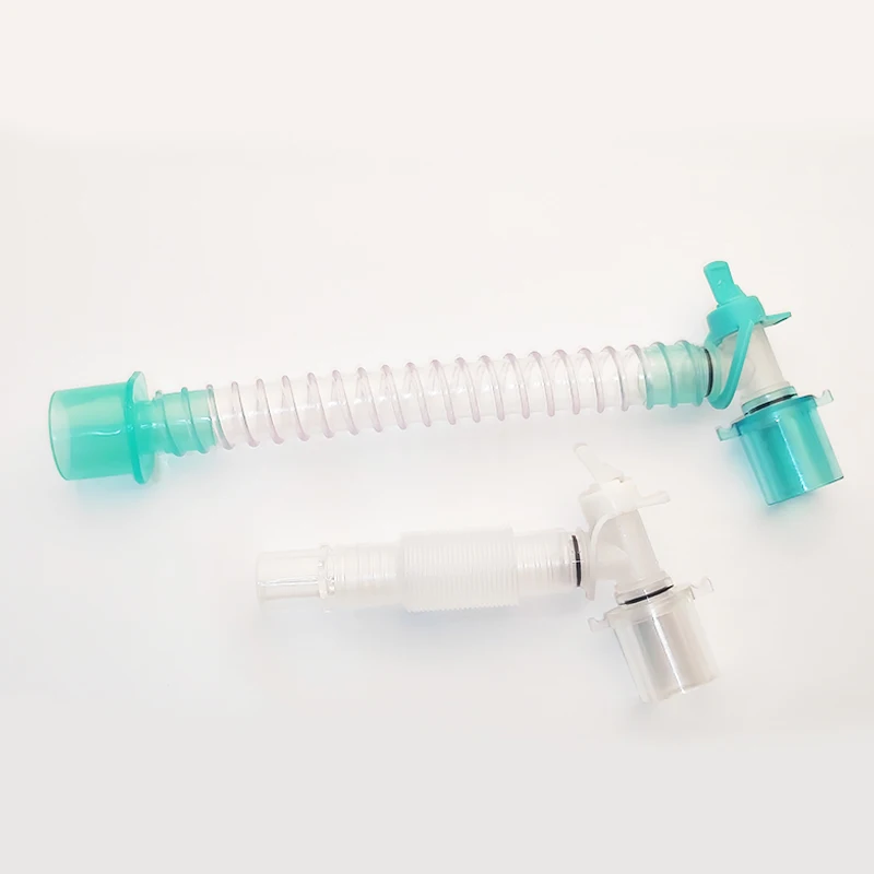 China Wholesale Reusable Catheter Mount Corrugated And Extendable Double Swivel Catheter Mount