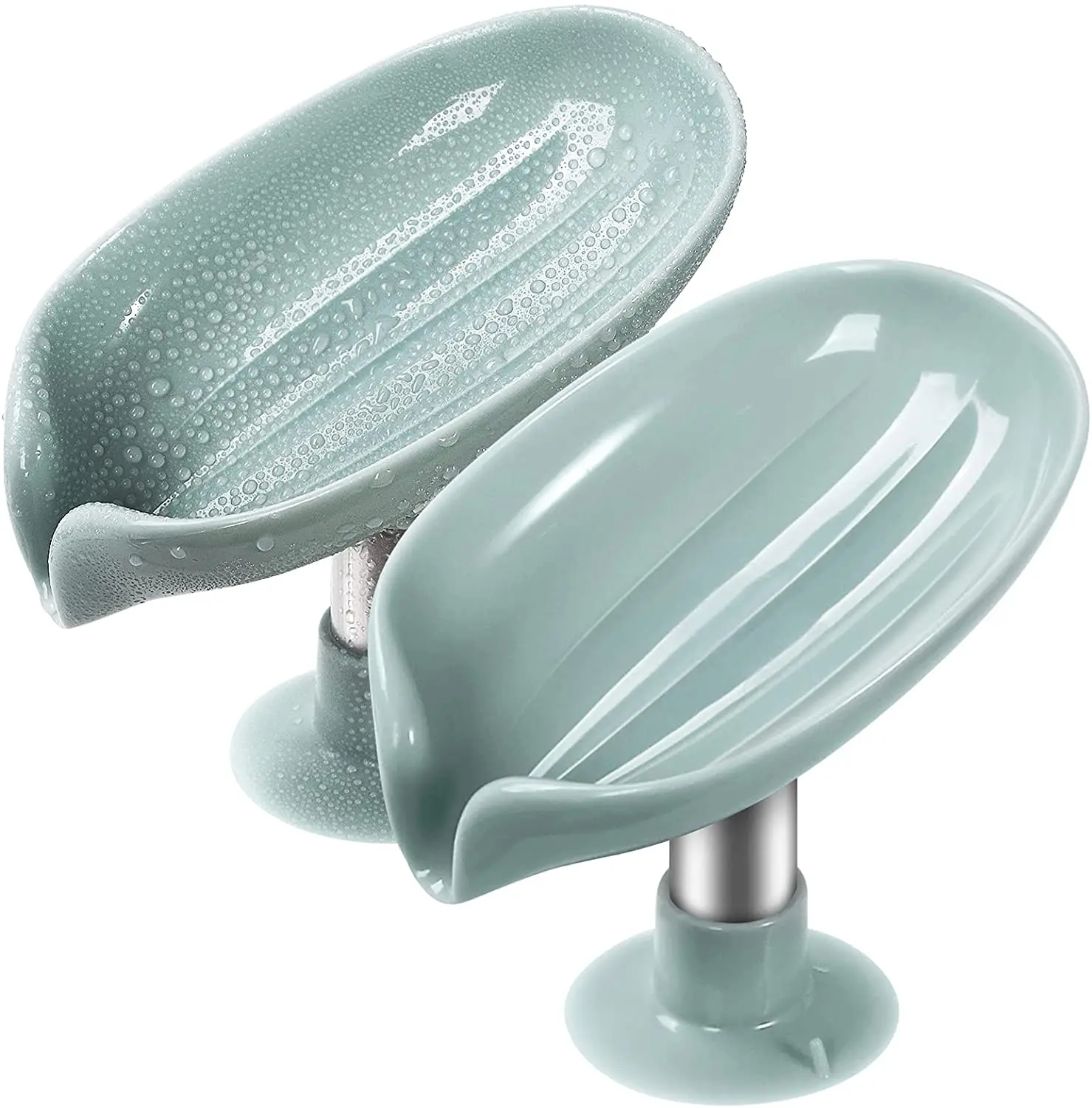 Ящик для мыла в форме листа, сушилка для мыла, коробка, держатель для мыла для ванной и душа, поднос для хранения тарелок, Товары для ванной комнаты, гаджеты для ванной комнаты