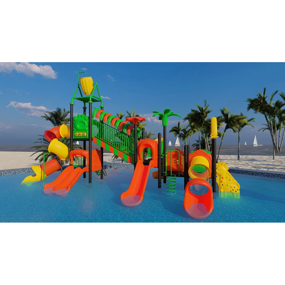 China Manufacturing  kids playground equipment park plastic adult new design outdoor playground