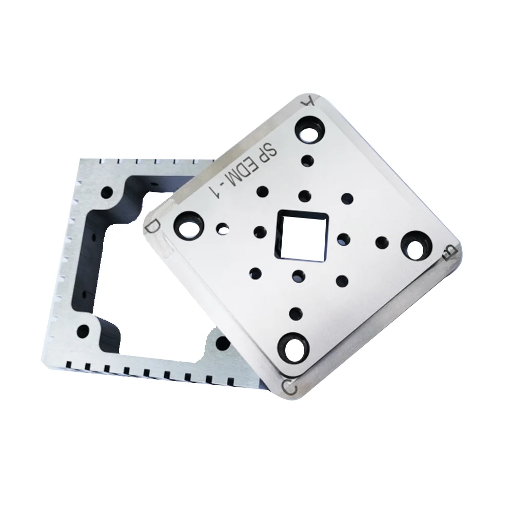 Custom Service 5-Axis Machining Rapid Prototyping Customized Square Plate Mechanical Parts Equipment Parts Non-Standard Parts
