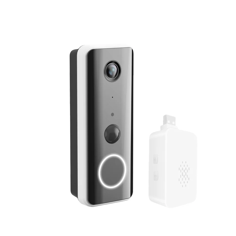 Водонепроницаемый 1080P беспроводной батарейный питание Tuya видео дверной звонок камера