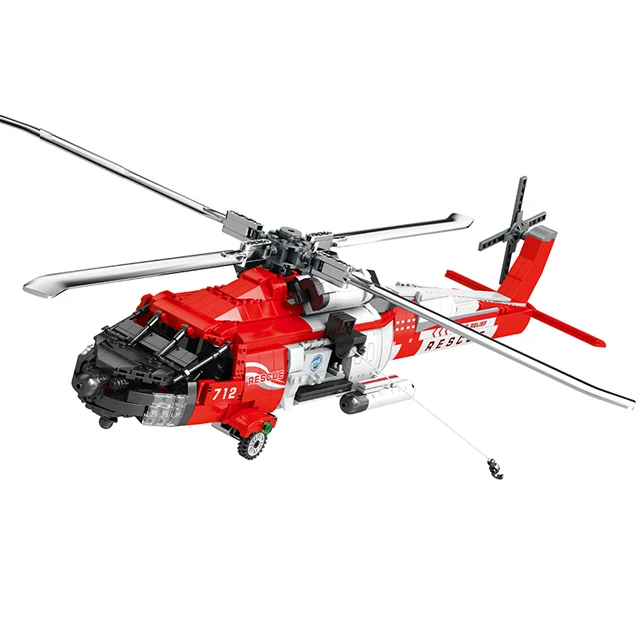 HH-60J модель строительных блоков игрушки 1137 шт. Игровой Набор для Amazon