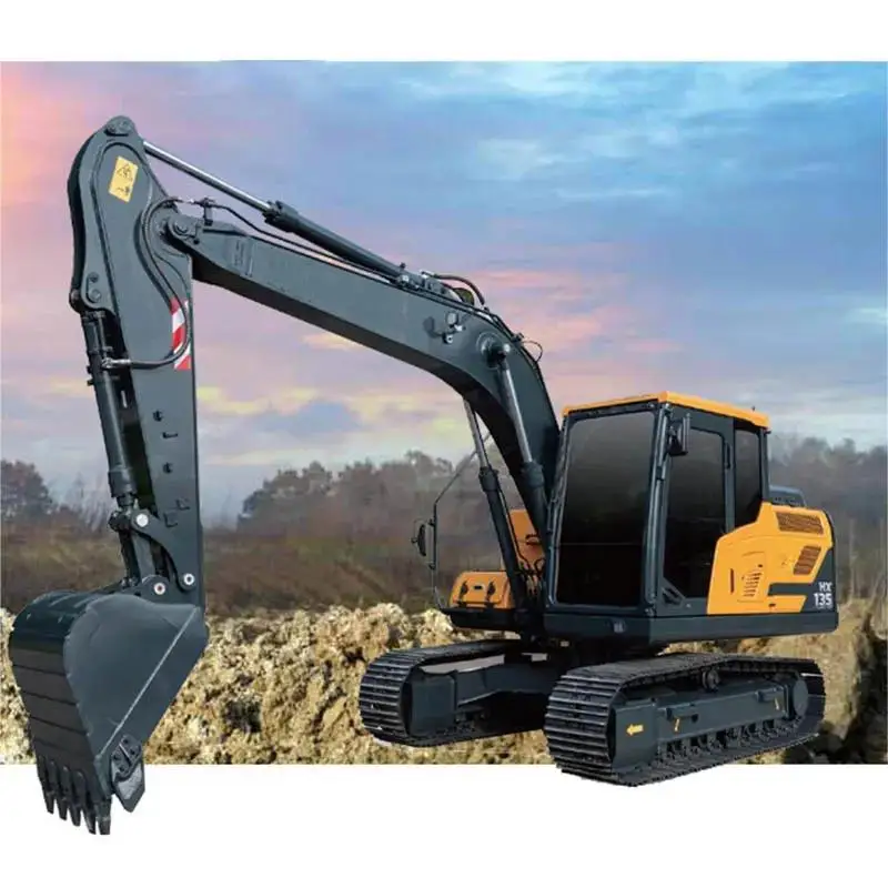 Brand New Hyundai 13 Ton Excavator HX135 with Cummins Engine For cheap sale