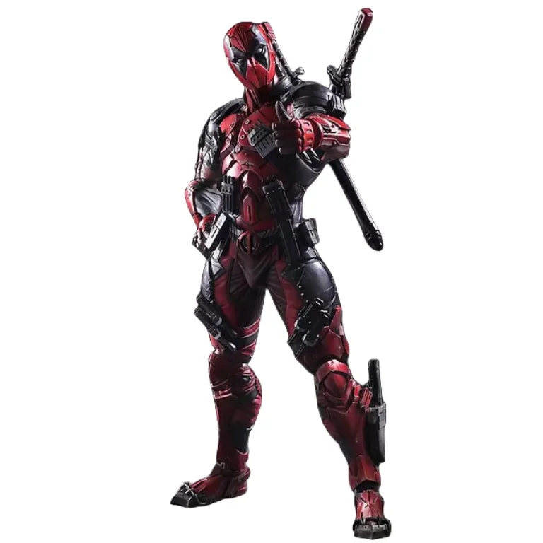 Wholesale High Quality PVC Model Marvels Comics 1/6 Deadpooll anime figures Kids toys SHF paly arts kai Deadpooll Action figures