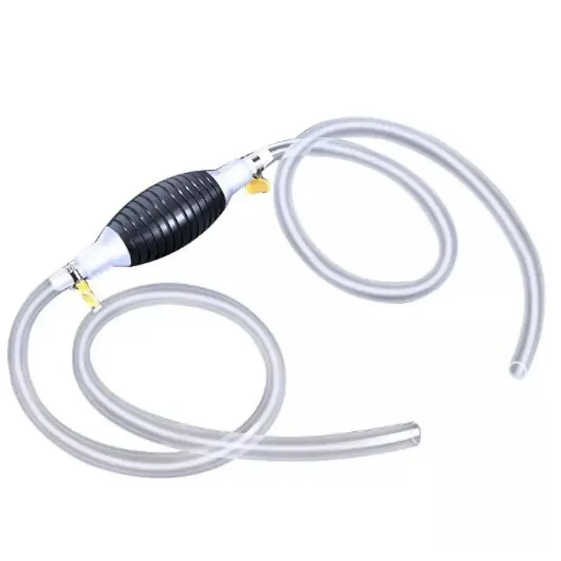 Siphon hand pump portable manual car fuel tank sucker oil transfer car fuel pump petrol diesel liquid manual tool
