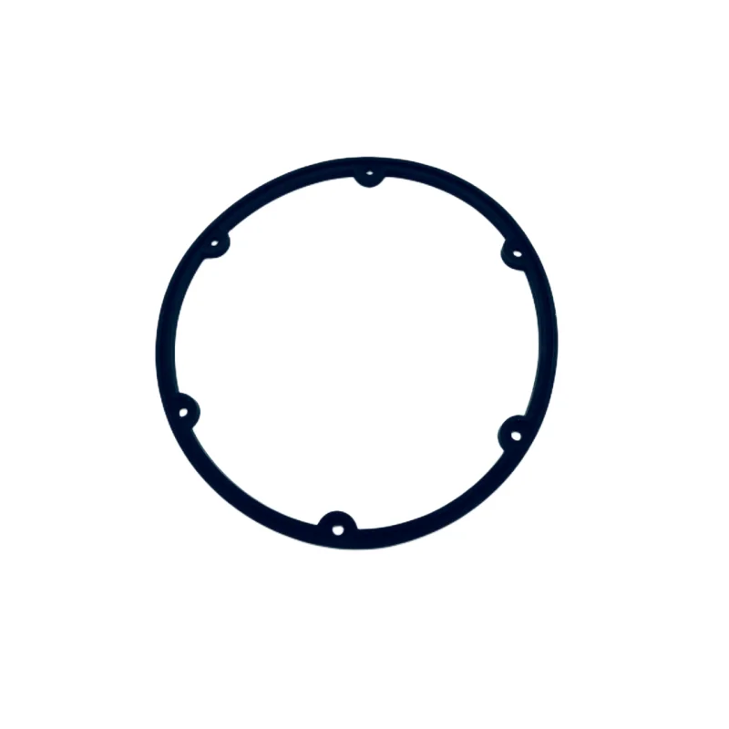 SHQN OEM ODM Rubber seal custom round flat black color neoprene gasket rubber gasket materials