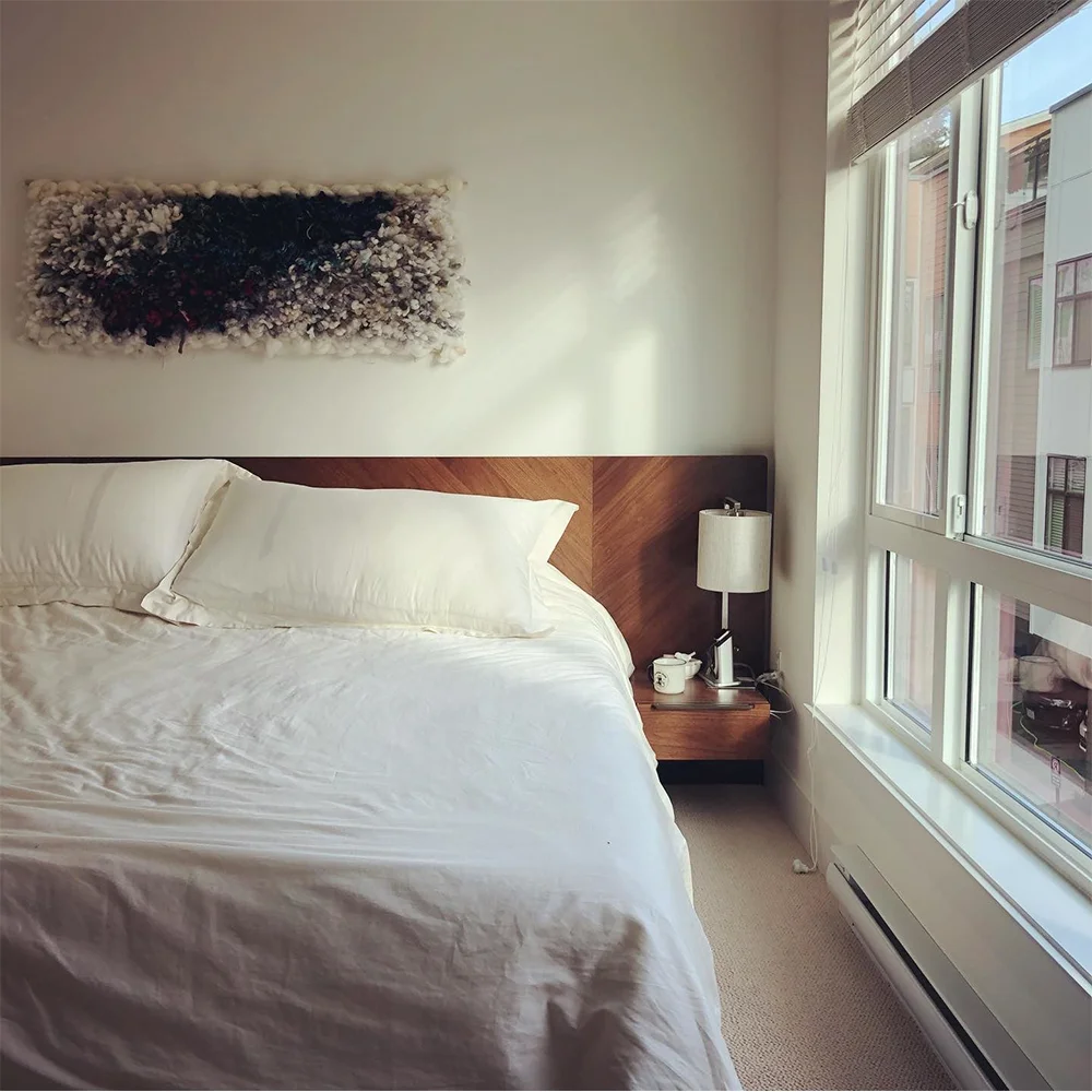 Rustic King Bed Frame with Nightstands Handmade Wooden Bedroom Furniture