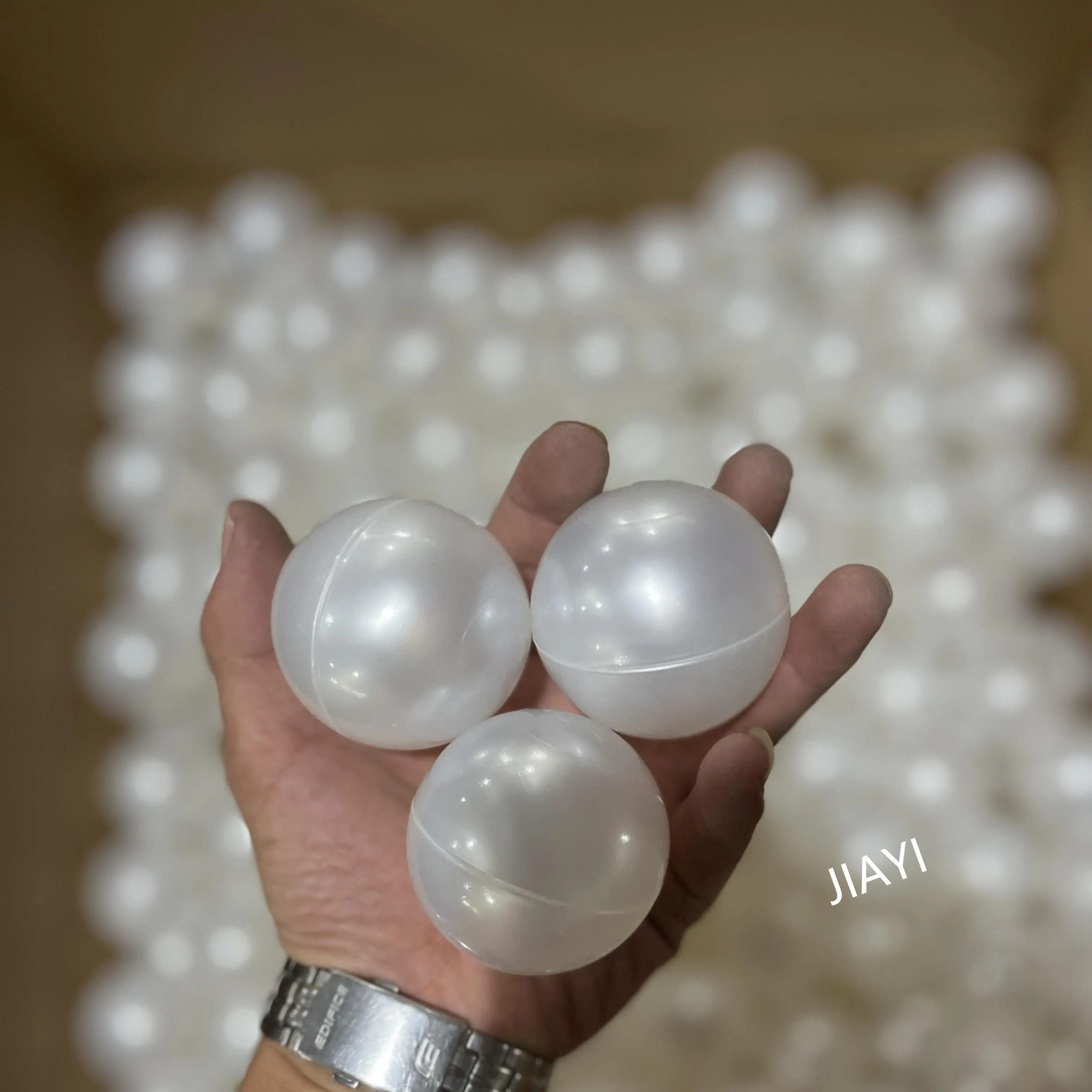 Toy Ball Pit Balls 3 Inch Commercial Plastic Elastic Pelotas De Juguete Pelota De Plastico