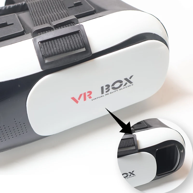 Adjustable Head Strap 3D VR Headset For phone VR Glasses Game Controller Virtual Reality Box For Movie Video Glasses