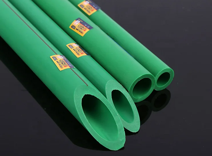PPR water pipe boutique home decoration hot melt pipe 20 25 32 thickened PPR hot water pipe (green)