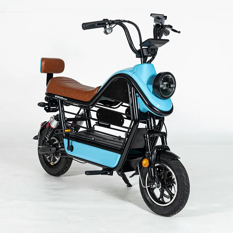 Cheap 500w Mini Electric Motorcycle 20ah Scooter with Pedals for Adult