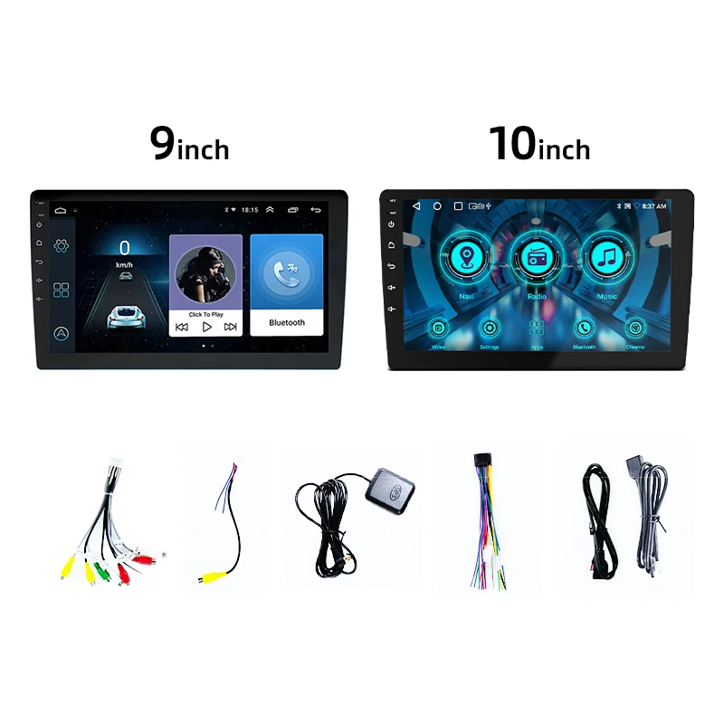 Free Sample Car navigation radio car android IPS/QLED DSP 1280*720 4core/8core screen player