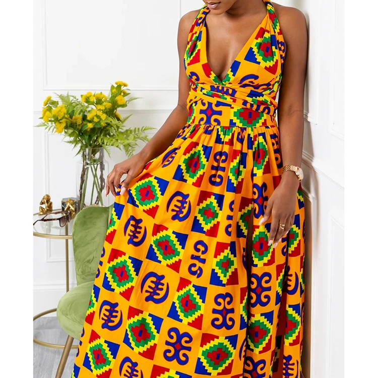 Wax African Dress Mixed Print Elegant 100% Cotton Women Clothing Dresses Fashionable Infinity Wrap Dress
