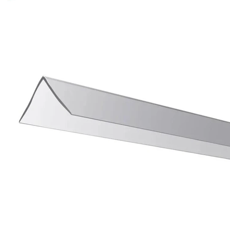 Custom Plastic Extrusion Profile L Shape 90 Degree Wall Edge Angle Trim PVC Corner Protector Plastic Tile Corner Trim