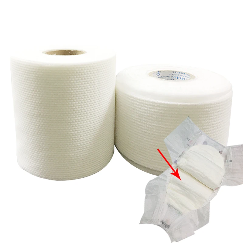 Factory Directly Diapers Raw Materials Printable 100% Polypropylene Embossed Hydrophilic Non-woven Roll