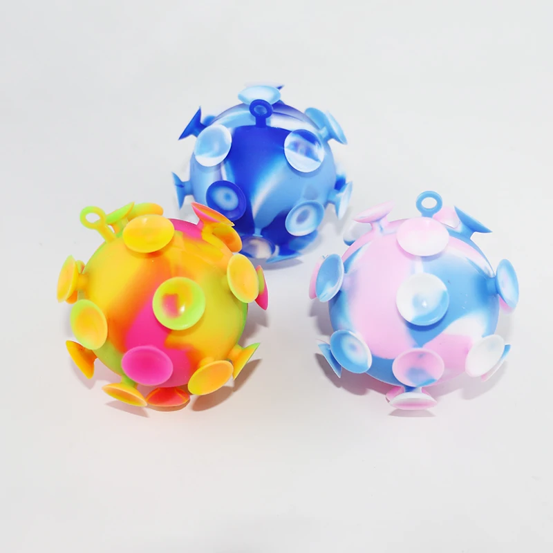 Заводская оптовая продажа по индивидуальному заказу, мягкая резина, экологически чистый силикон, Антивирусная форма, декомпрессионная смешная удивительная детская игрушка для детей