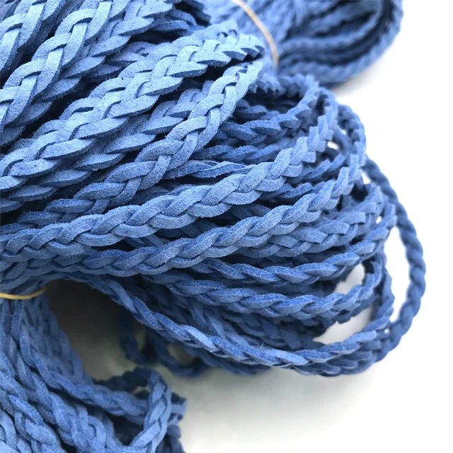 Замшевый Корейский Бархатный кожаный шнур 6 мм замшевый из искусственной кожи нить для браслета ожерелья бисероплетения ювелирные изделия «сделай сам»