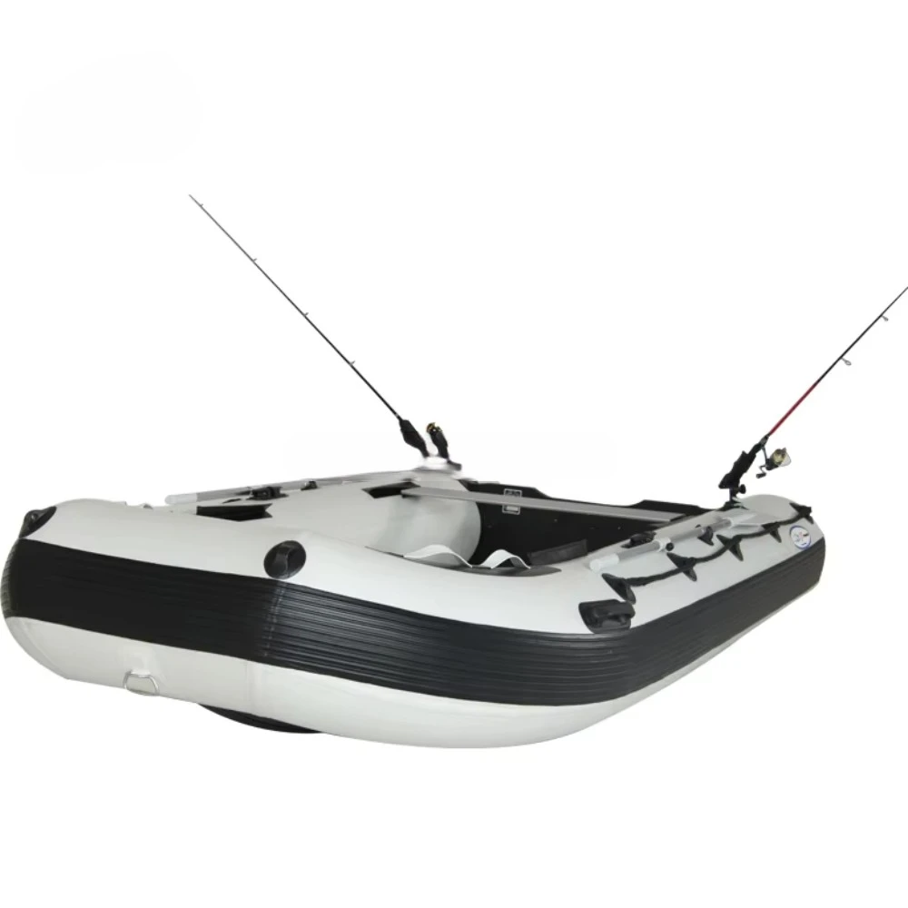 CNWAGNER Aluminum Floor Kayak Inflatable Fishing Boat