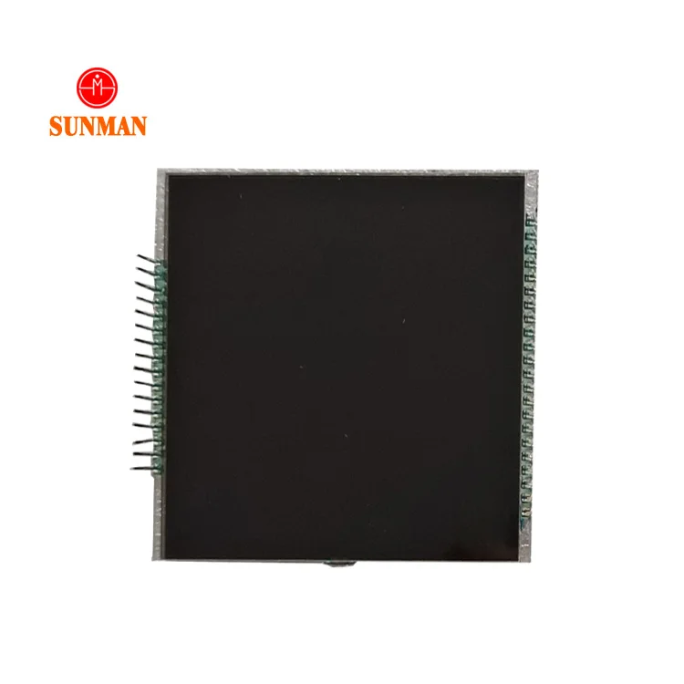 Segment display customizable monochrome 7 Segment 6 Digit PIN Connector VA type LCD Display for air conditioning control system