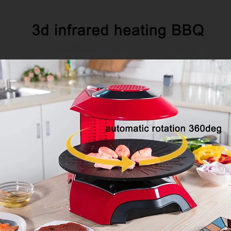 
Professional Mini Portable Foldable Tabletop Smokeless BBQ for sale 