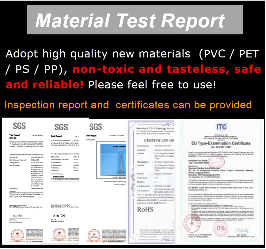 wholesale factory single clamshell custom acuvue blister packs in PET PVC