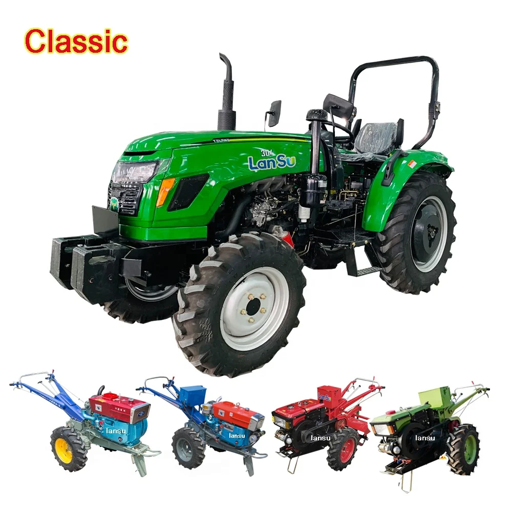 4WD 18HP 20HP 25HP 30HP 40HP 50HP 60HP сельское хозяйство rc трактор мини-ферма 4x4 мини-трактор