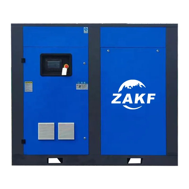 ZAKF High Quality Industrial Screw Air Compressor 22kw Oil Injection Rotary Screw Compressor 2 Stage Compressor