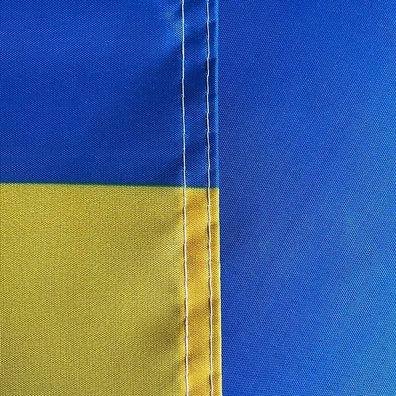 Ready To Ship 3*5 Ukraine National Flag Wholesale Cheapest Ukraine Banner High Quality 100% Polyester Ukraine Flags country