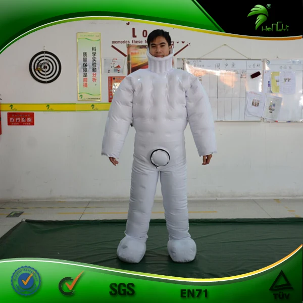 Blow Up Inflatable Suit Body Inflation Jumpsuits PVC Inflatable Cosplay Costume