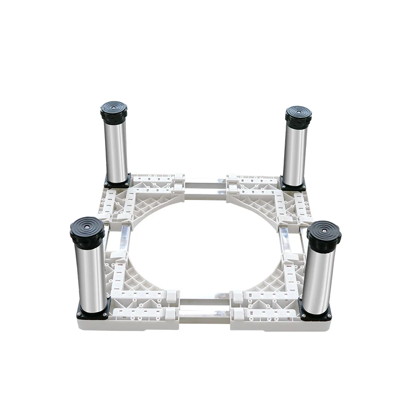 Refrigerator base washing machine base stainless steel leg heightening shockproof and moisture-proof