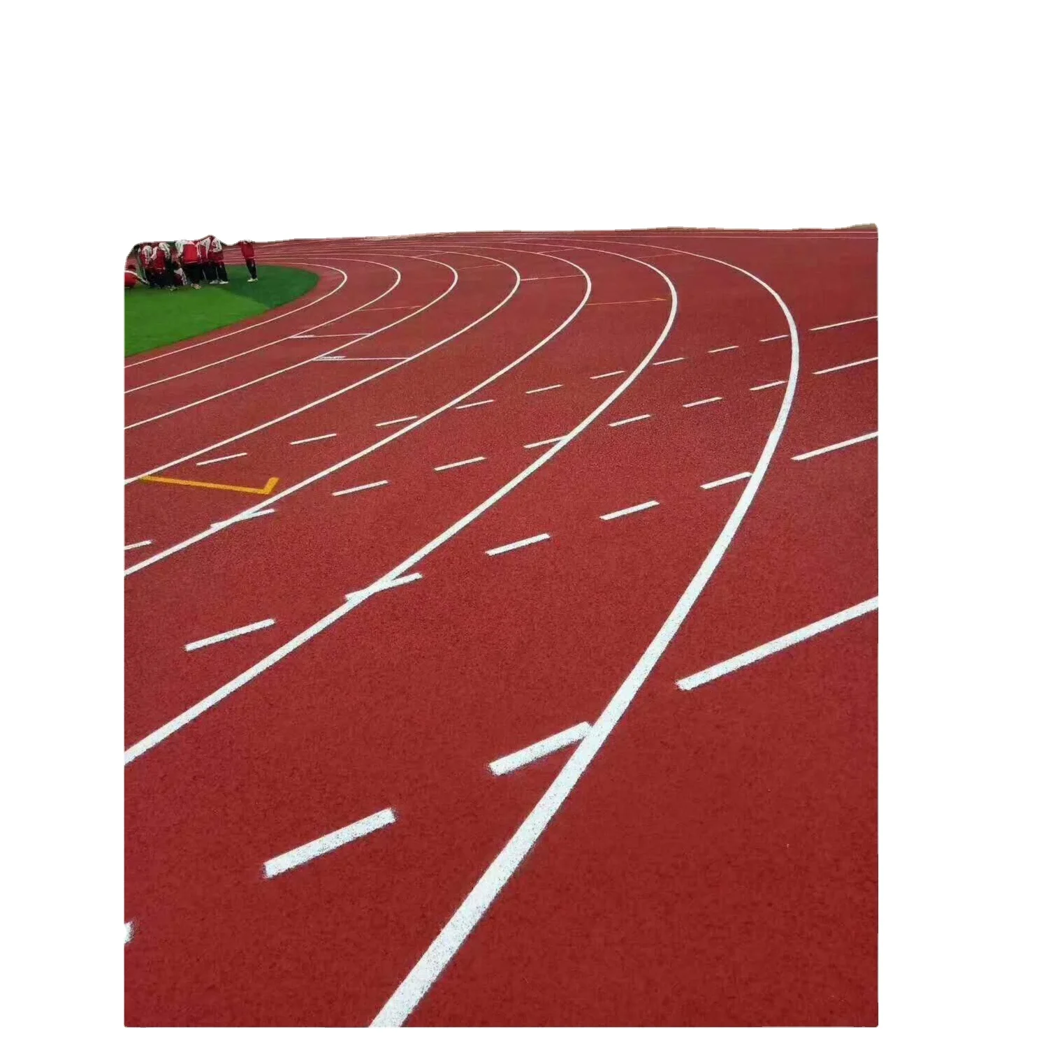 Легкая атлетика, проливная резиновая гусеничная система/тартан, Беговая гусеница, резиновые гранулы и полиуретановое Связывание по хорошей цене