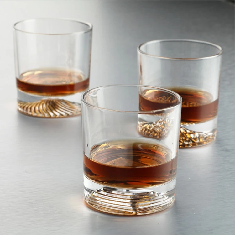 Wholesale Hammer Glass Bar Pyramid Spirit Cup Hotel Desert Creative Whisky Beer Cup