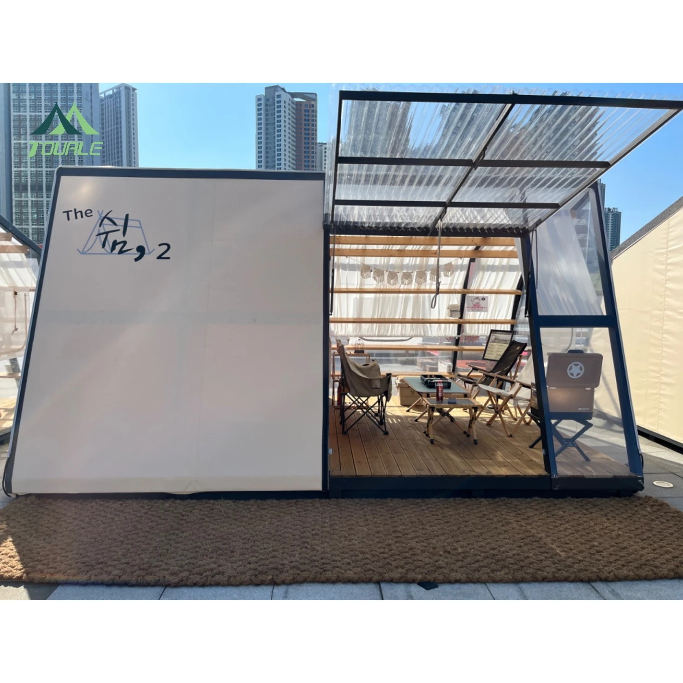 Outdoor luxury glamping tent resort house clear pvc dome house Airbnb tent safari Dining Cabin tent