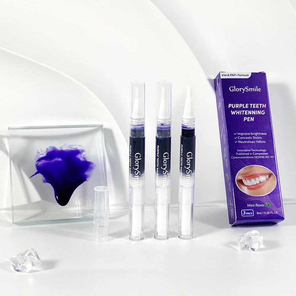 Dropshipping V34 Color Correct Peroxide Free Teeth Whitening Pen for Stain Removal