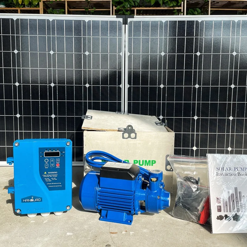 Handuro Dc power Солнечный вихревой насос для чистой воды бытовой DC самовсасывающий сада