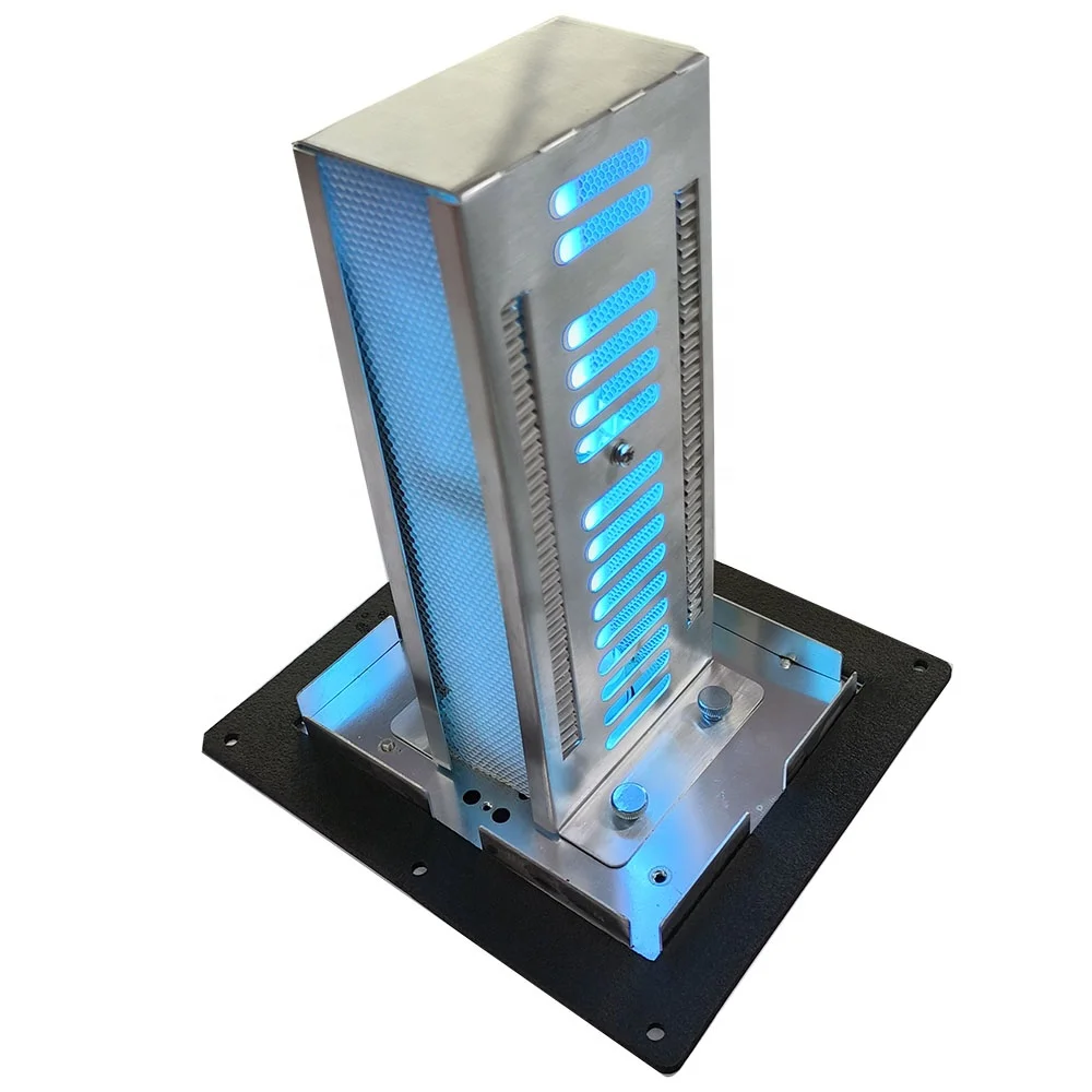 HVAC uvpco active pure Compact In-Duct Air Purifier W/ PCO Filter, incl. DC2V 24V Power Supply, 1PCS UVC lamp H type