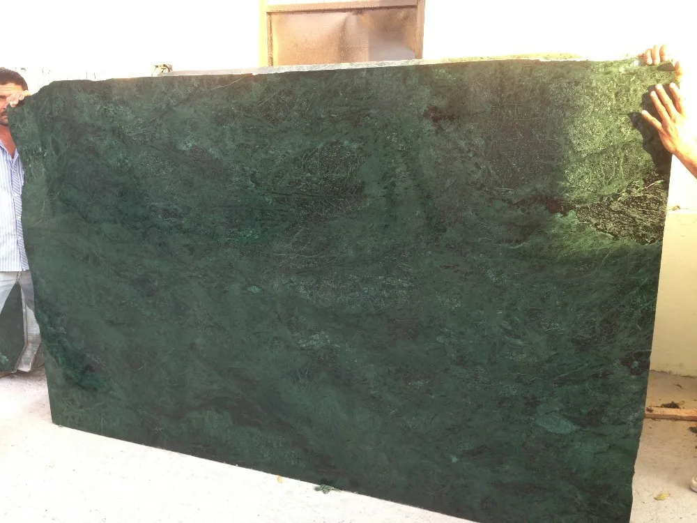Luxury Interior Decoration Royal Noble Malachite Wall for Villa Green Marble Slabs 2CM