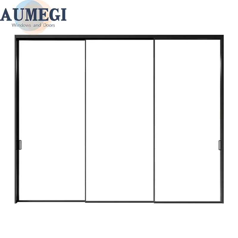 Popular Design Thermal Insulation Slim Germany Aluminium Sliding Doors Frame