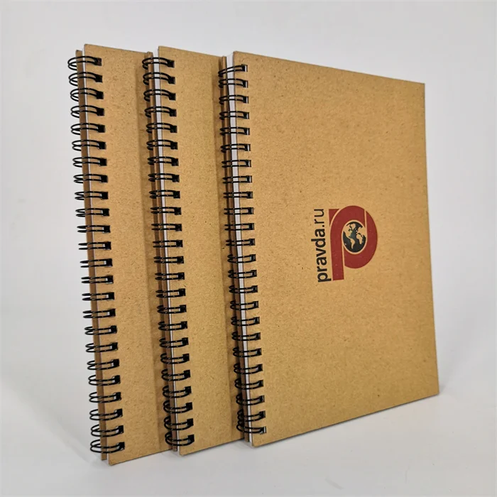 Free sample books printing binding organizer Catalogue diary travel planner custom wire Spiral Notebook Fitness journal printing