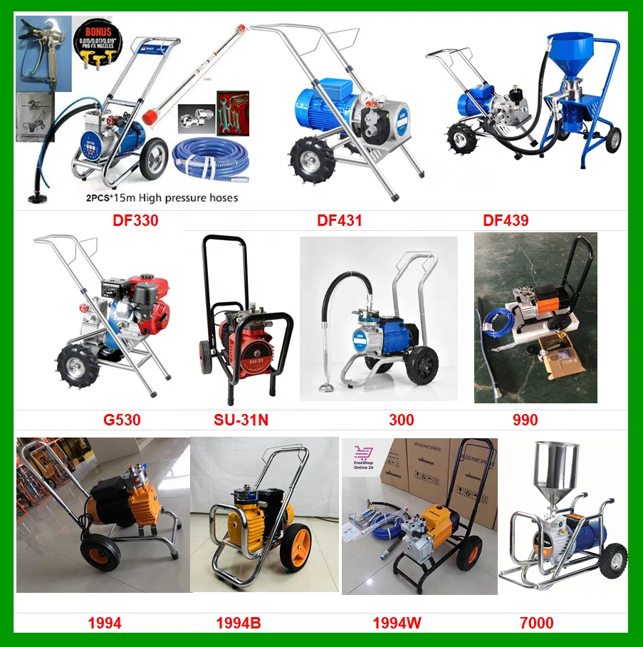 T14 multifuncation sprayer Texture sprayer with double 2.7 KW air compressors and square hopper